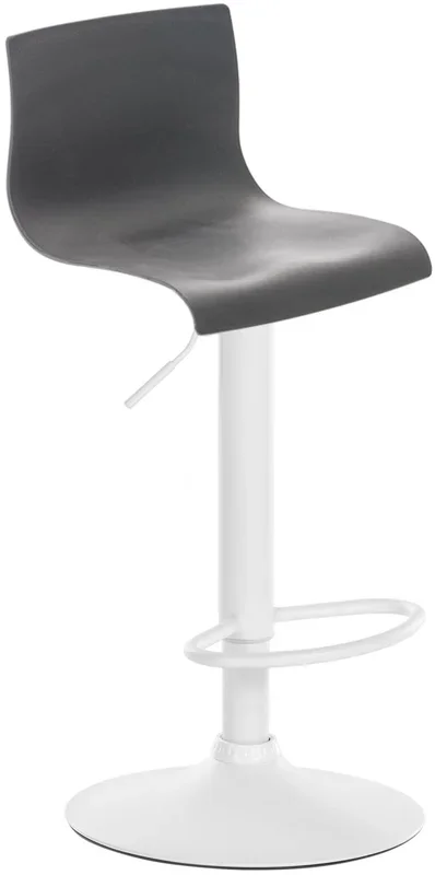 Taburete de bar Hover Plástico Gris 36X39X84 cm