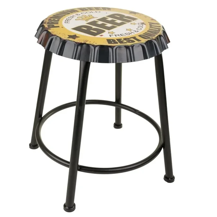 Taburete de metal