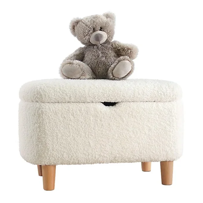 Taburete PIXI 37×61 cm blanco