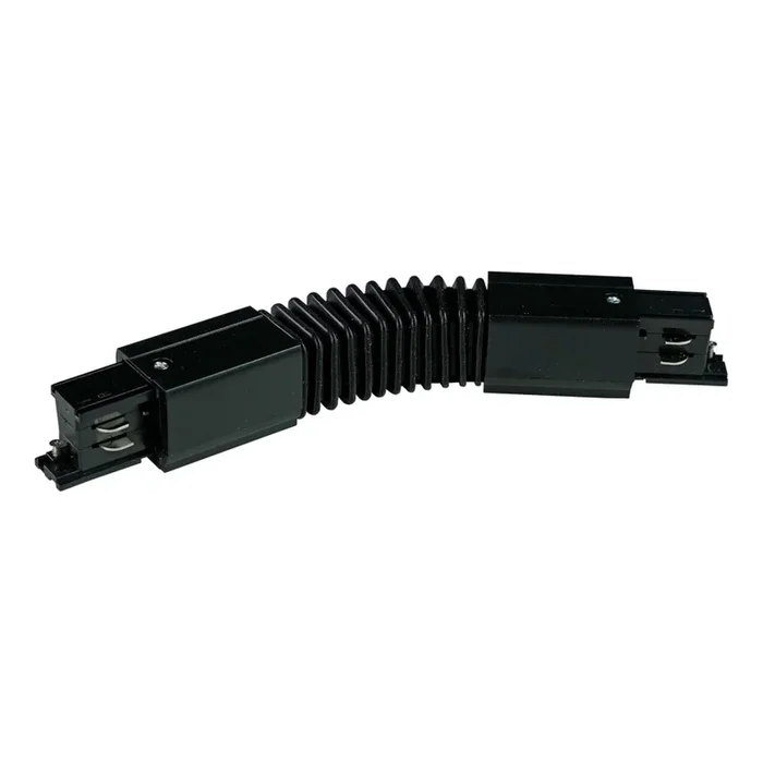Tapa de extremo del sistema de riel trifásico TRACER flexible negro