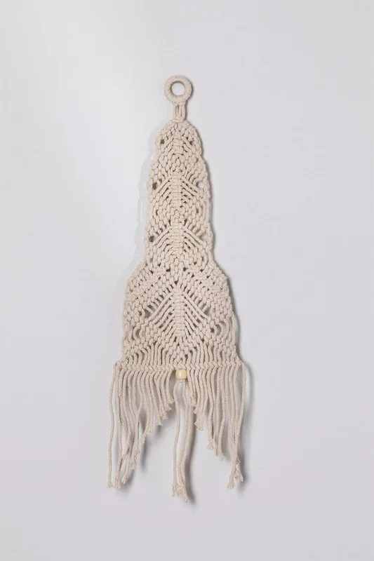Tapiz en Macramé Nath – SKLUM