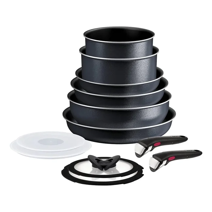 Tefal – Batería de cocina de 12 piezas INGENIO SO LIGHT