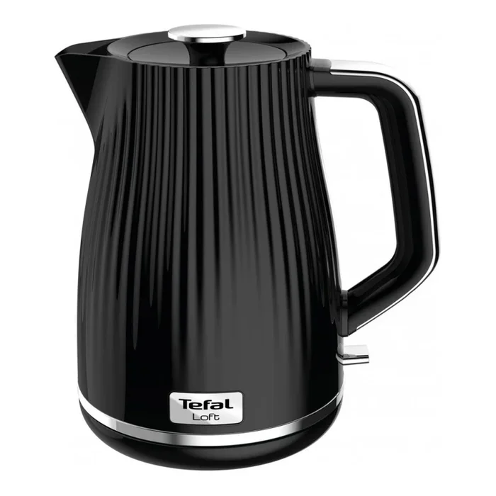 Tefal – Hervidor eléctrico LOFT 1,7 l 2400W/230V negro