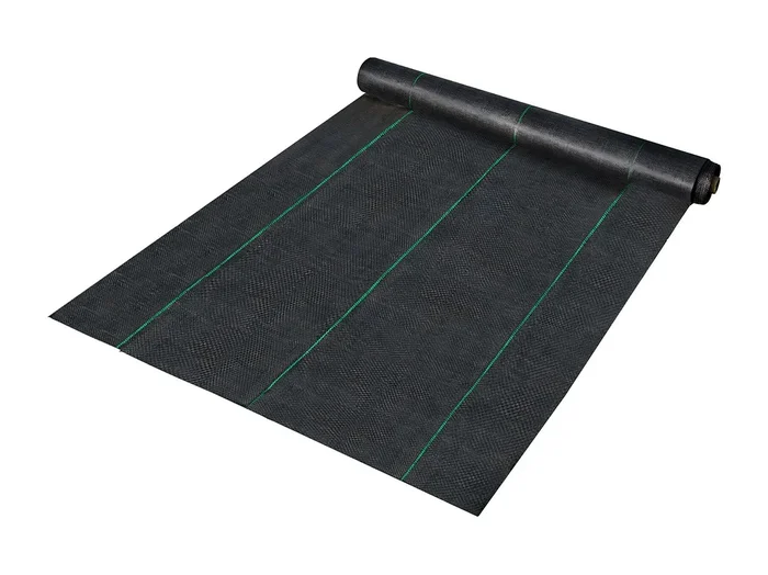 Tela Protectora Contra Malezas SucceBuy, 1.8 x 91.4 m, Cubierta Vegetal de Polipropileno Resistente, 70 g