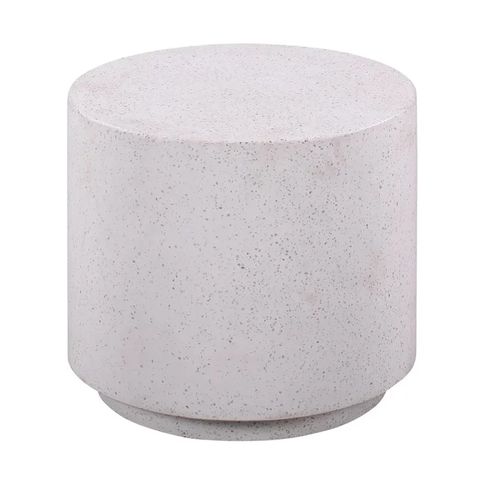 Terrazzo Light Speckled Side Table