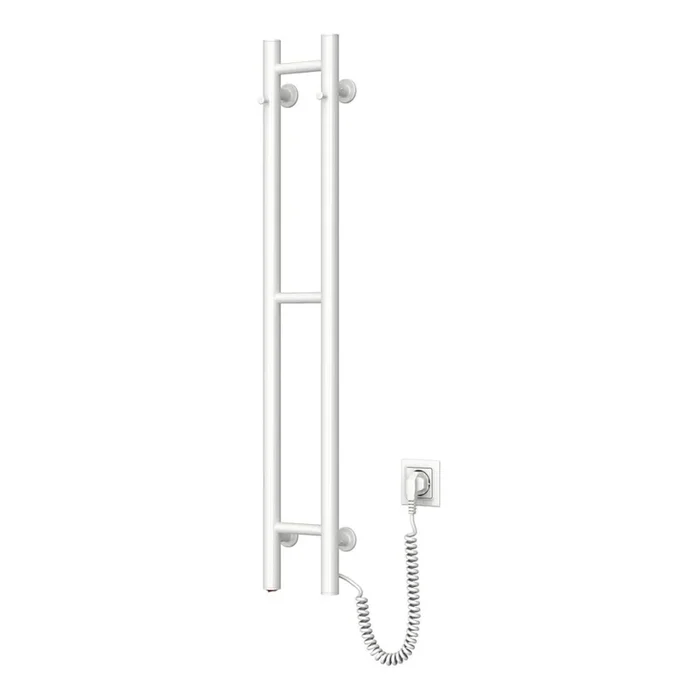 Toallero eléctrico SILOUETTE 187W/230V 101,1 cm IP44 blanco redondo derecho