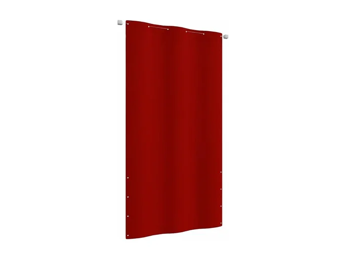 Toldo para balcón de tela oxford rojo 120×240 cm ES438394