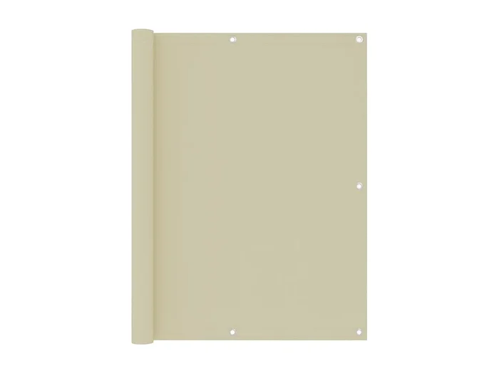 Toldo para balcón tela oxford crema 120×500 cm ES283758
