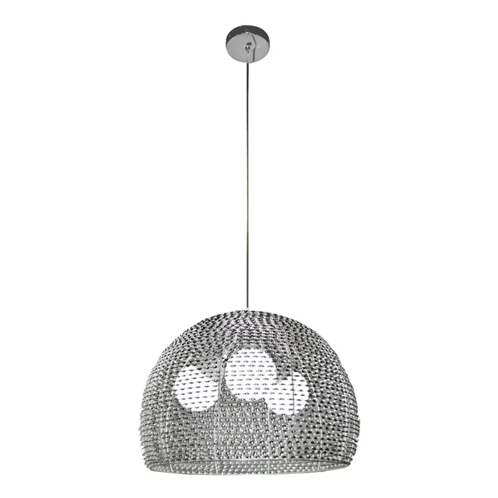 Top Light Davos 50 – Lámpara araña DAVOS 3xE27/60W/230V cromo brillante