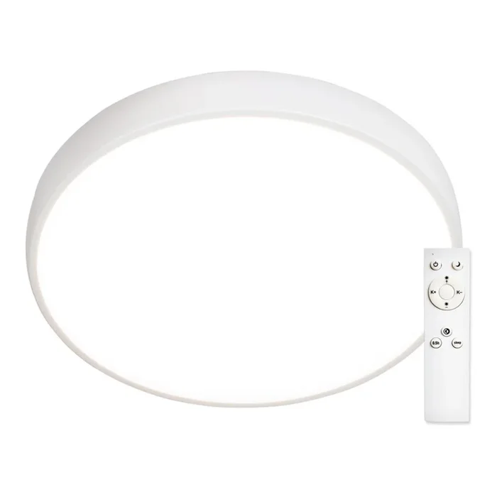 Top Light Metal 40B RC – Plafón LED regulable METAL LED/51W/230V blanco + mando a distancia