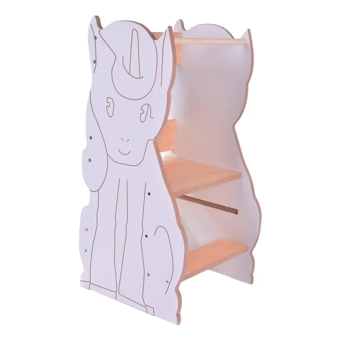 Torre de aprendizaje UNICORN blanco/arce