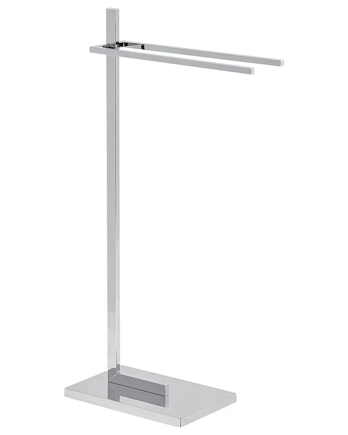 Towel Stand SELVA Metal Silver