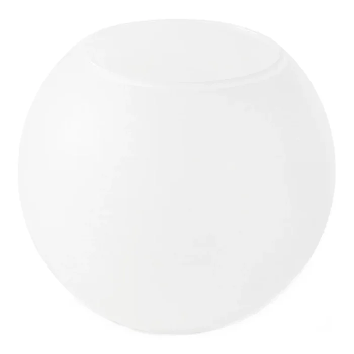 Tulipa de cristal de repuesto para lámpara E27, Ø 15 cm, blanca