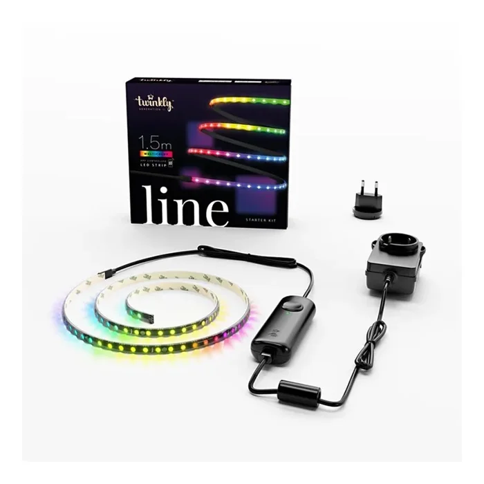 Twinkly – LED RGB Tira regulable LINE 100xLED 1,5 m Wi-Fi