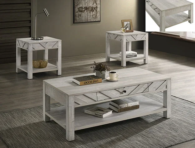 Valor Beige 3-Piece Cocktail Set