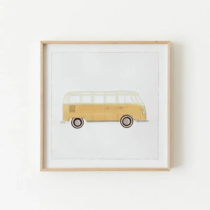 Van lámina Yellow Mostaza – Kenay Home