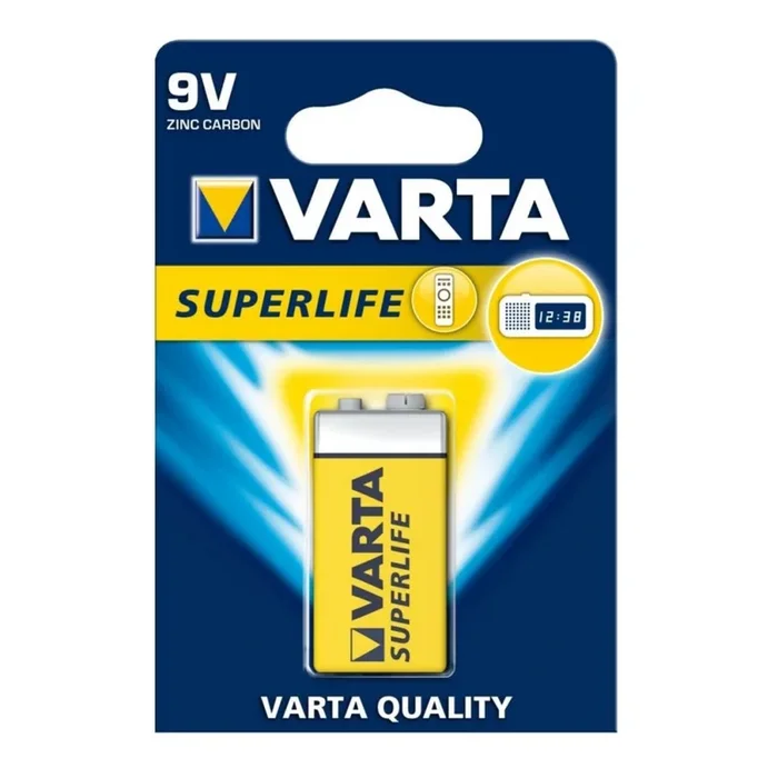 Varta 2022 – 1 pz. Batería de zinc-carbono SUPERLIFE 9V