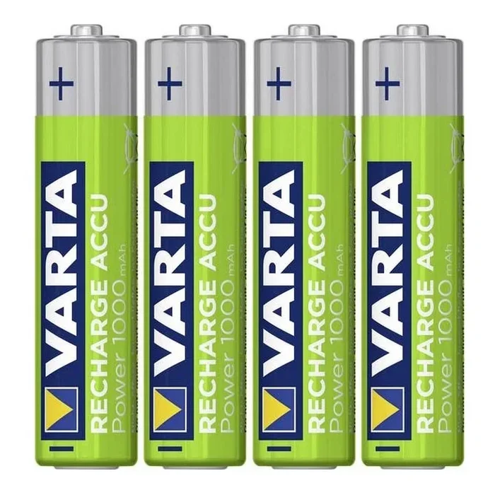 Varta 5703301404 – 4 uds Pila alcalina RECHARGE AAA 1,2V