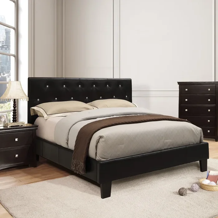 Velen Black Queen Bed