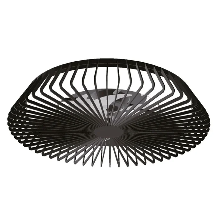 Ventilador de techo Himalaya LED App, control remoto, negro