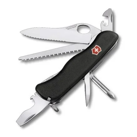 Victorinox – Navaja de bolsillo multifuncional 11,1 cm/12 funciones negro