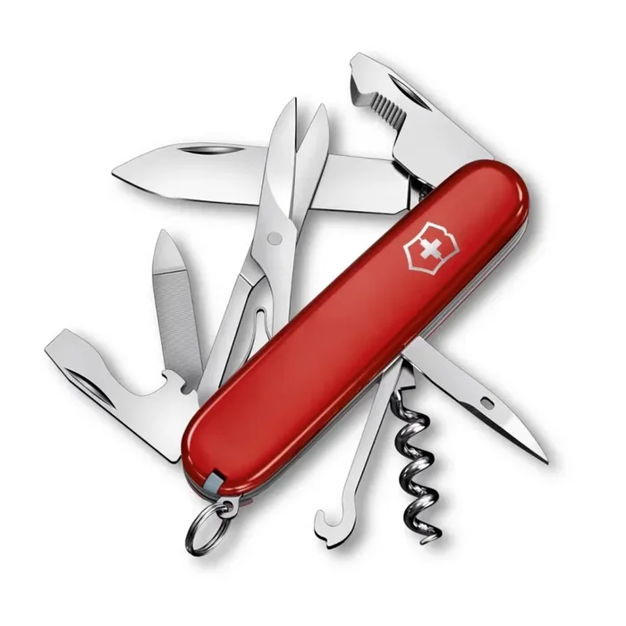 Victorinox – Navaja de bolsillo multifuncional COMPANION 9,1 cm/16 funciones roja