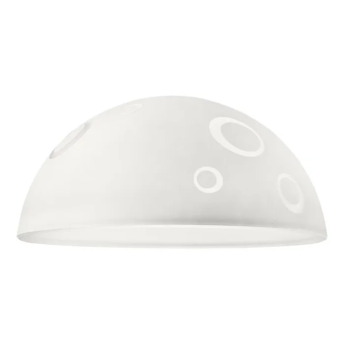 Vidrio de repuesto para lámpara de araña SFERA E27 140×300 mm blanco