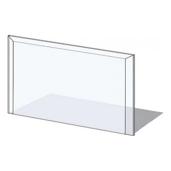 Vidrio para estufa 1000x550x6 mm rectángulo