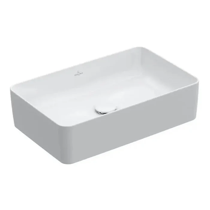 Villeroy & Boch 4A205601 – Lavabo sobre encimera COLLARO 56×36 cm cerámica/blanco
