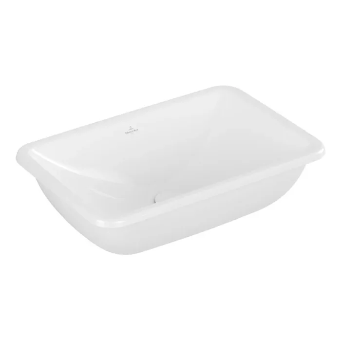Villeroy & Boch 4A570001 – Lavabo empotrado LOOP&FRIENDS 54×34 cm cerámica/blanco