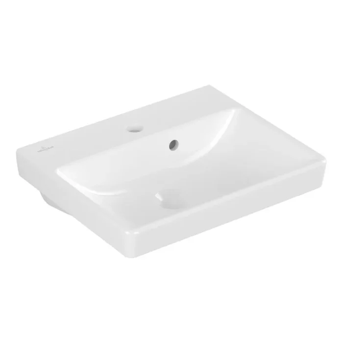 Villeroy & Boch 73584501 – Lavabo suspendido AVENTO 45×37 cm cerámica/blanco