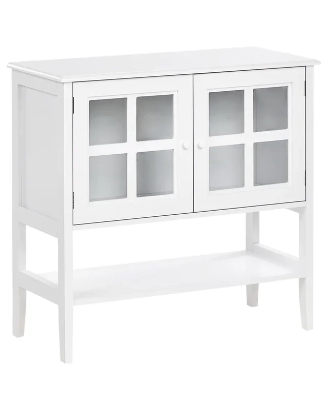 Vitrina con estante INLET 80 cm Blanco