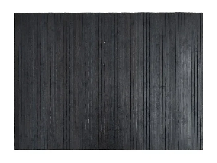 Wakil Alfombra rectangular bambú gris 70×100 cm