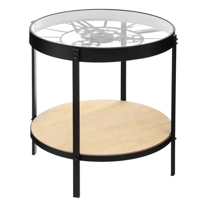 WELL HOME – Mesa de centro reloj mecánico