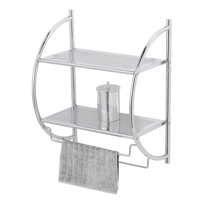 WENKO 15173100 – Repisa EXCLUSIVE 45,5 x 54,5 cm cromo brillante