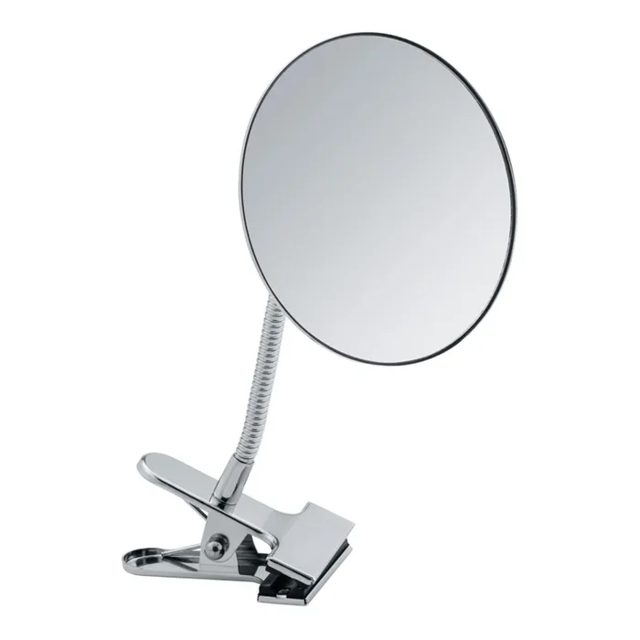 WENKO 22195100 – Espejo de maquillaje CLIP 15×27 cm cromo brillante