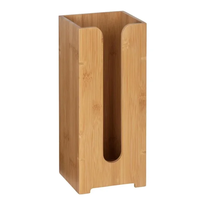 WENKO 24749100 – Portarrollos de papel higiénico BAMBUSA 15×35,5 cm marrón