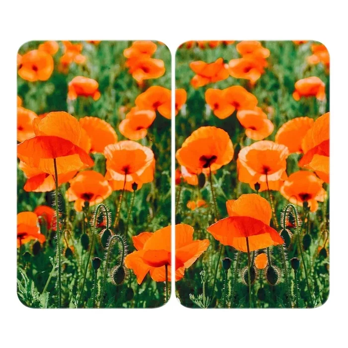 WENKO 2521434500-Placa de cubierta ABDECKPLATTE – FLOR/PLANTA 30×52 cm multicolor