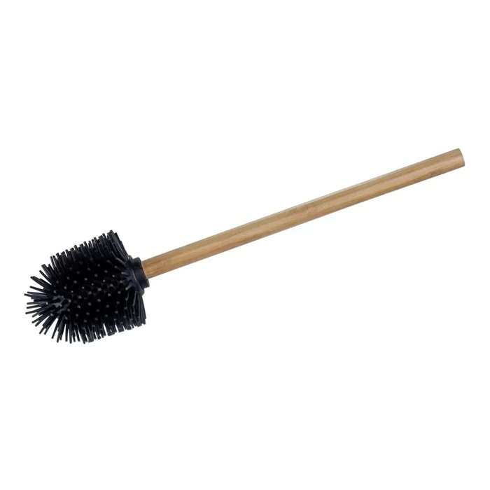 WENKO 25360100 – Escobilla de WC 7,5×35 cm marrón/negro