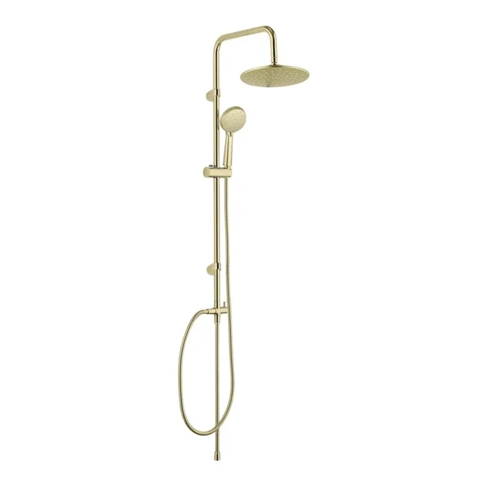 WENKO 26182100 – Sistema de ducha YOUNG LINE 101 cm, color dorado
