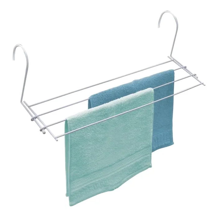 WENKO 3780010100 – Tendedero para ropa 58×16 cm blanco