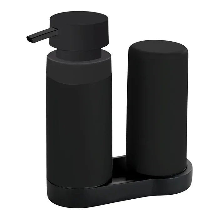 WENKO 69753800 – Organizador EASY SQUEEZ-E 15×18 cm negro