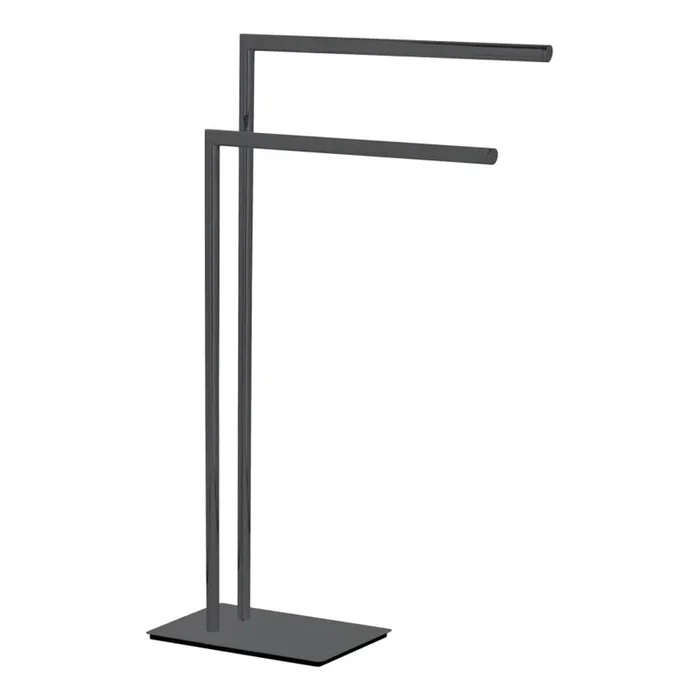 WENKO 71555800 – Toallero de pie RECCO 48×80,5 cm negro