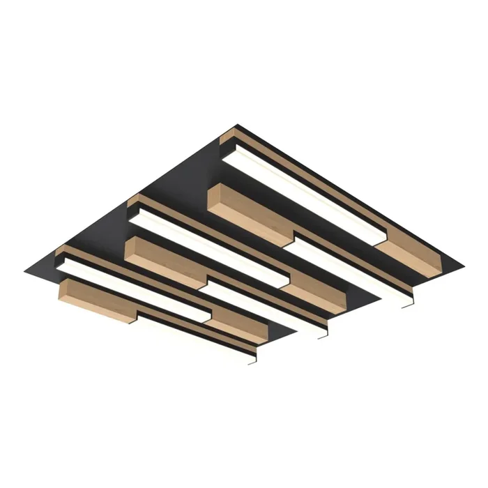 Wofi 9031-606 – Plafón LED regulable PALERMO LED/26W/230V árbol de caucho