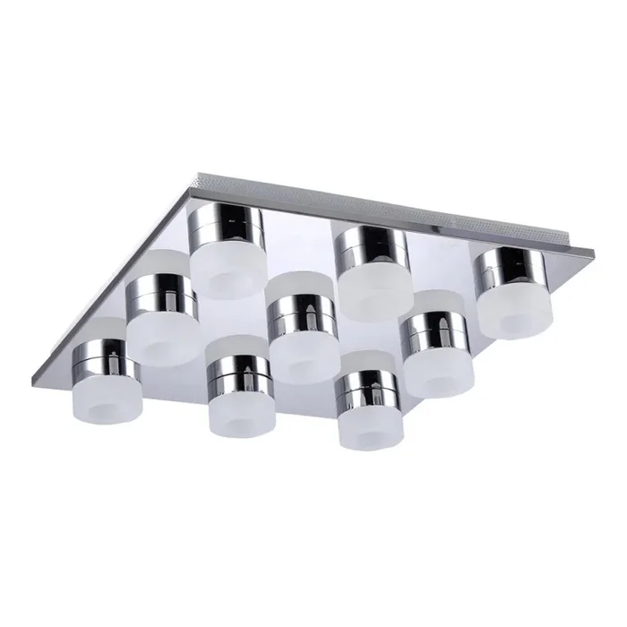 Wofi 9175.09.01.0000 – Plafón LED regulable LOGAN 9xLED/4,2W/230V