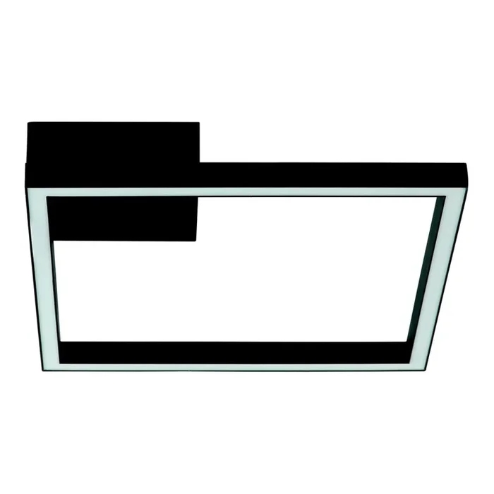 Zambelis 2029 – Lámpara de techo LED regulable LED/12W/230V negro