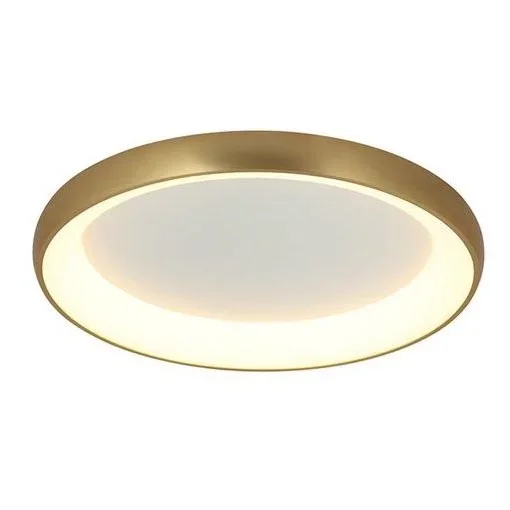 Zambelis 2042 – Plafón LED regulable LED/30W/230V diá. 40 cm dorado