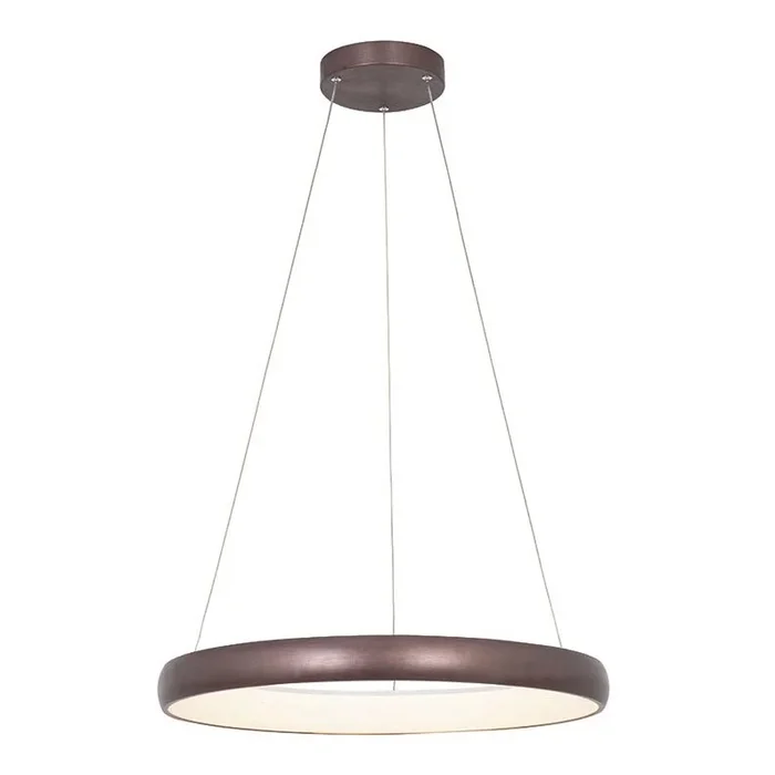 Zambelis 2055 – Lámpara de araña LED regulable LED/50W/230V diá. 60 cm marrón