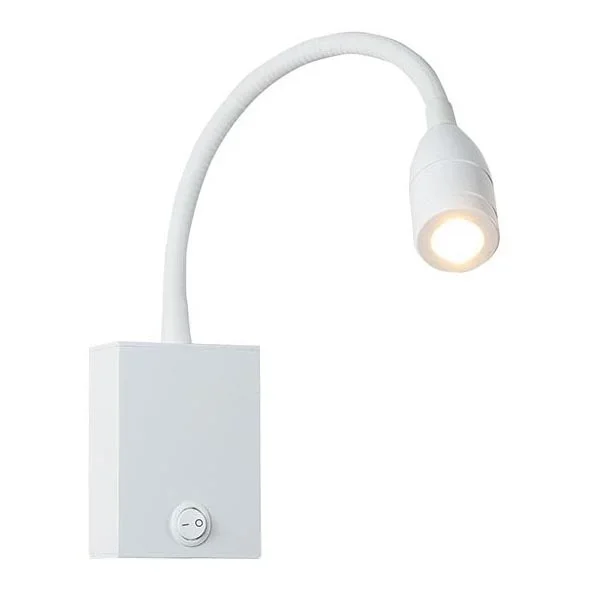 Zambelis H33 – Lámpara LED flexible pequeña LED/3W/230V blanco