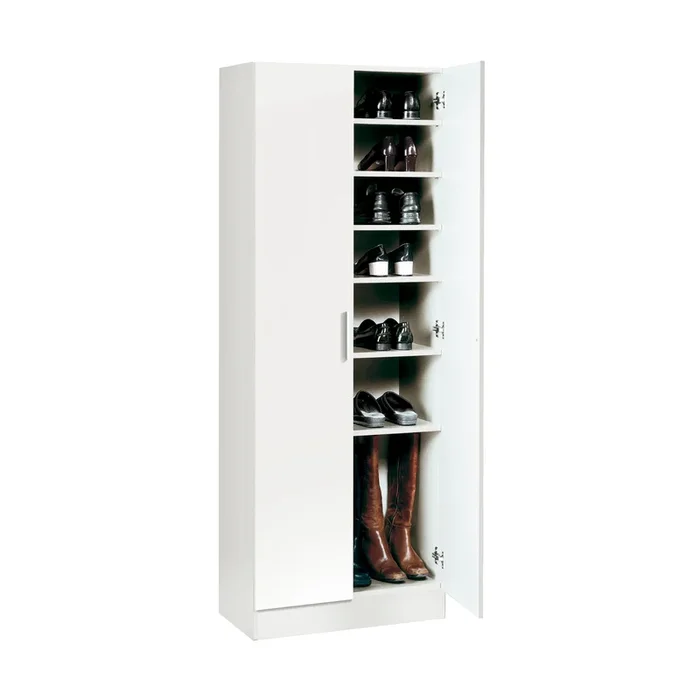 Zapatero 2 Puertas – Venprodin – 171x60x35 Blanco